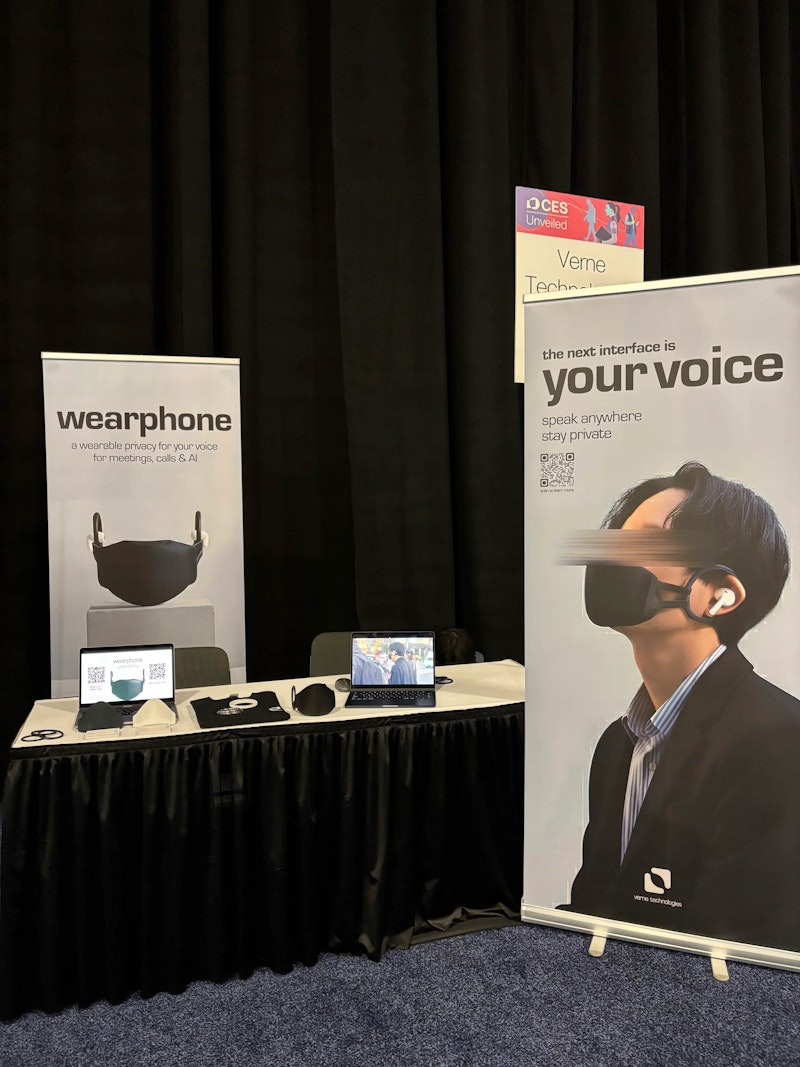 Wearphone プライバシーウェアラブル