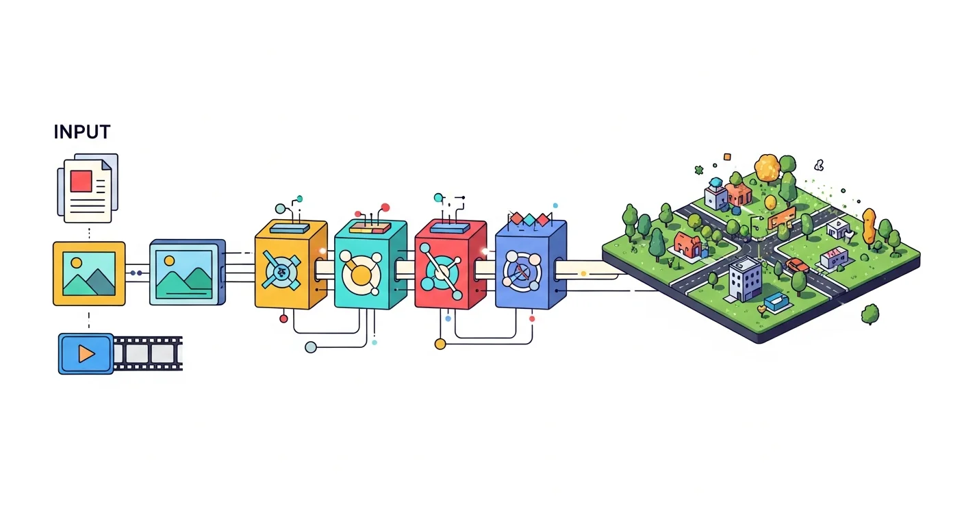 HY-World 2.0とは？テキスト・画像・動画から3D世界を生成するマルチモーダルワールドモデル