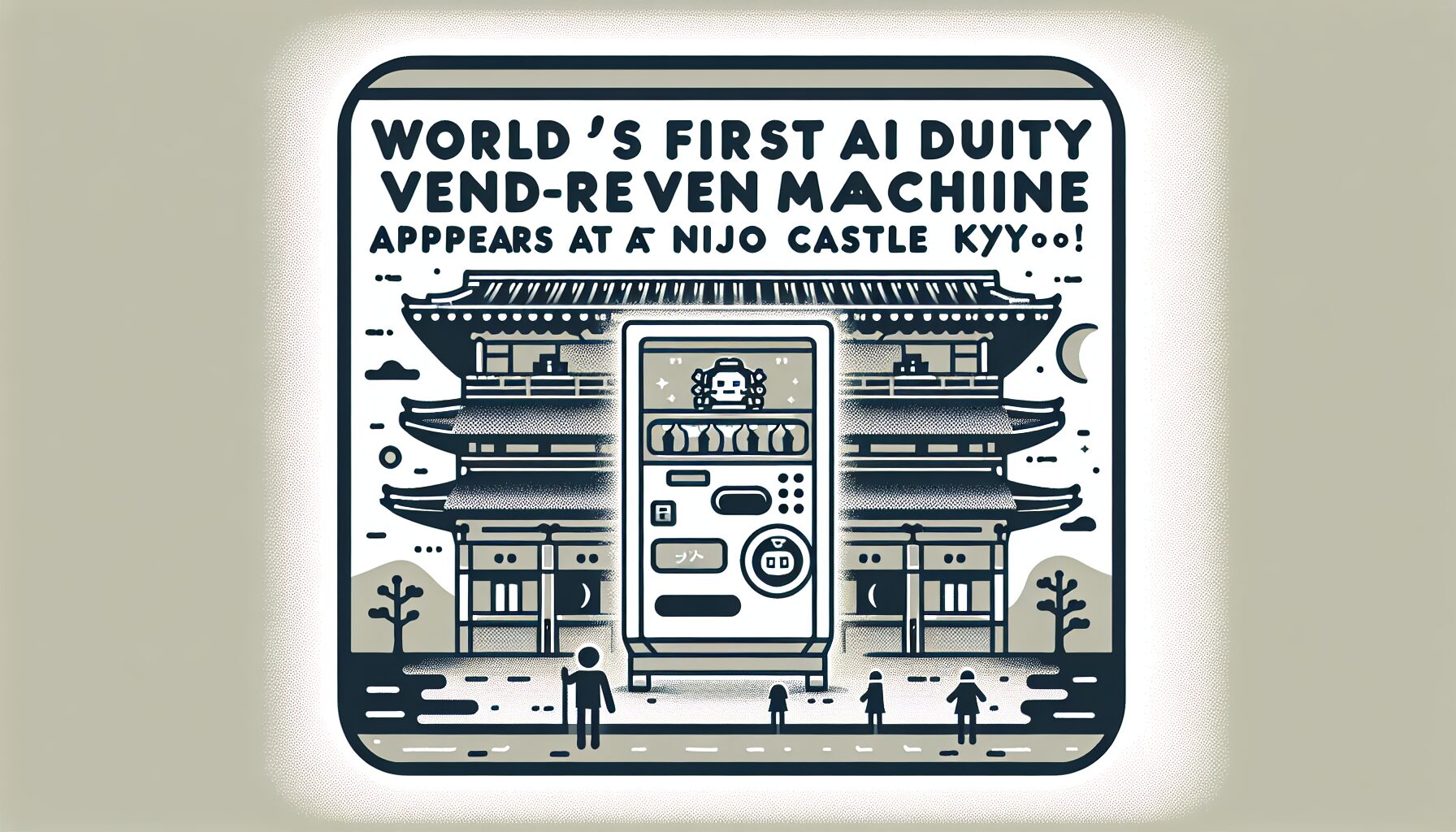 京都二条城に世界初の生成AI免税販売機登場！