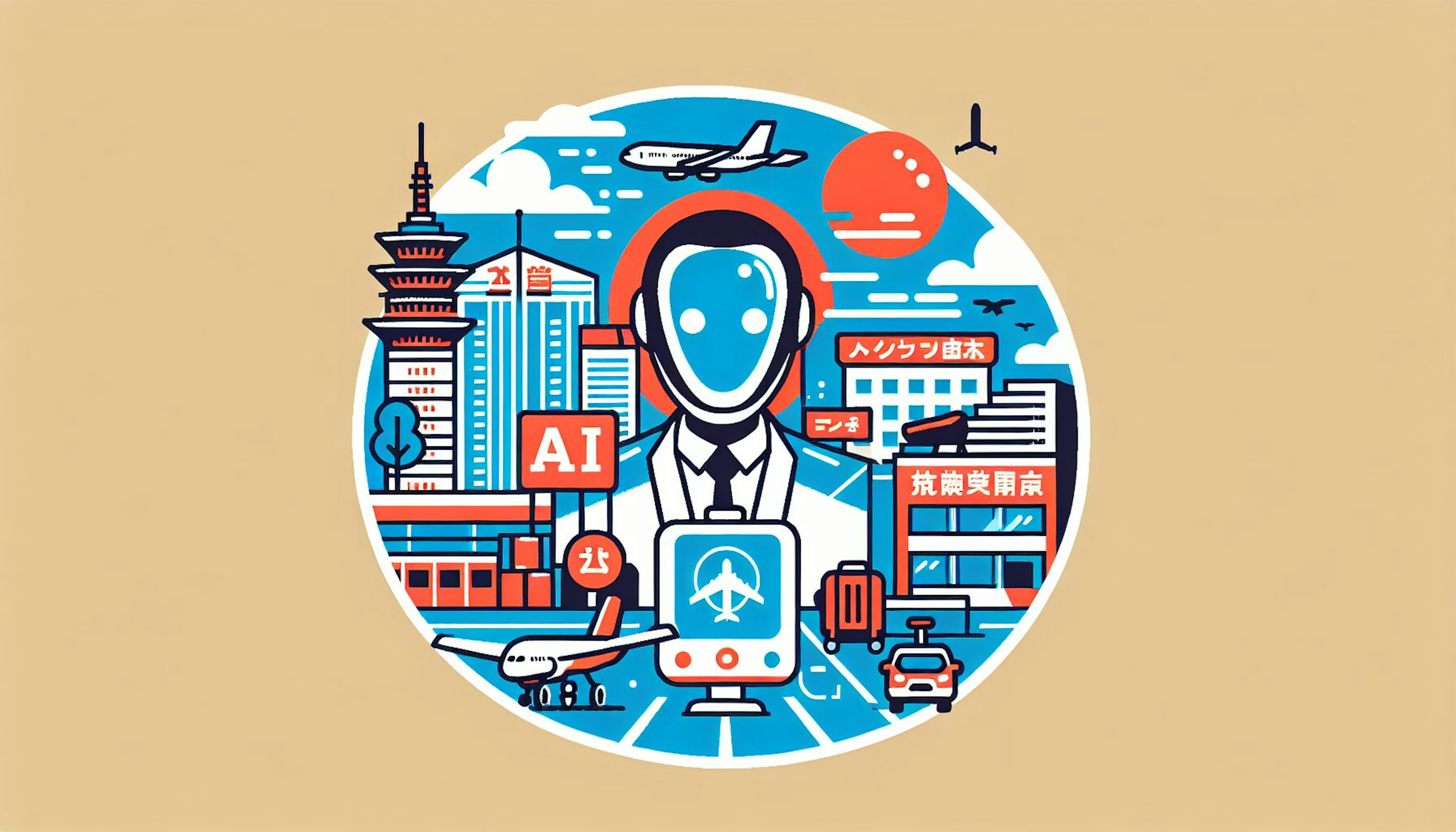 AIアバター活用の次世代案内、釧路空港で始動！