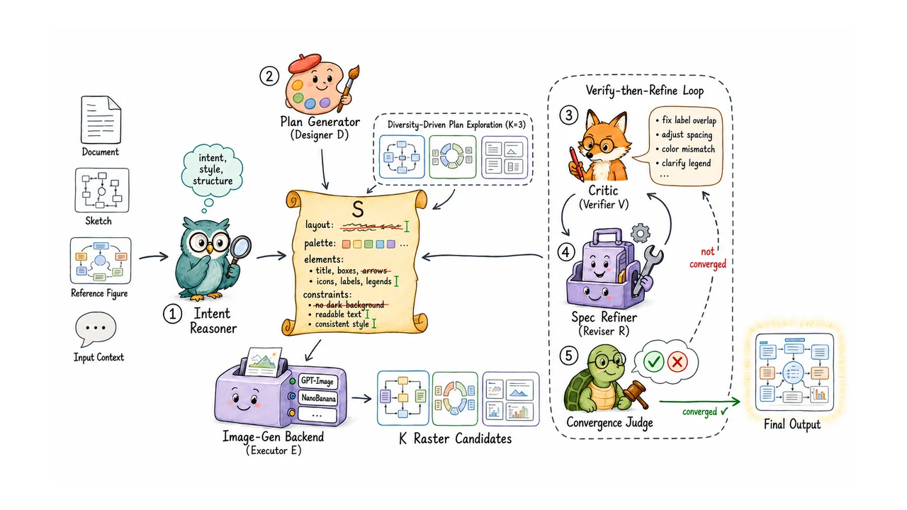 Crafterとは？多エージェント協調で論文品質の科学図表を自動生成するフレームワーク