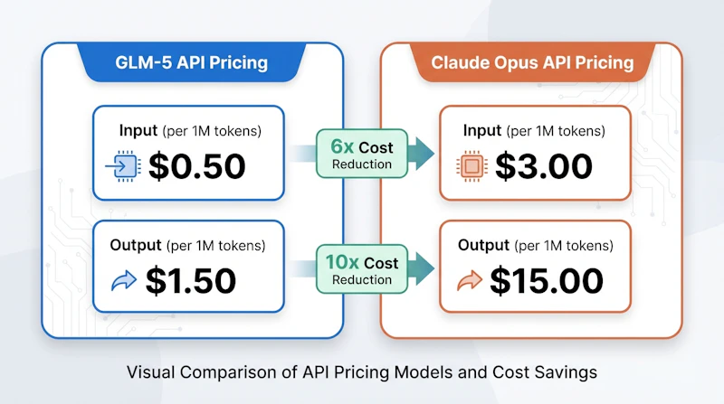 図3: APIコスト比較(1M tokensあたり)