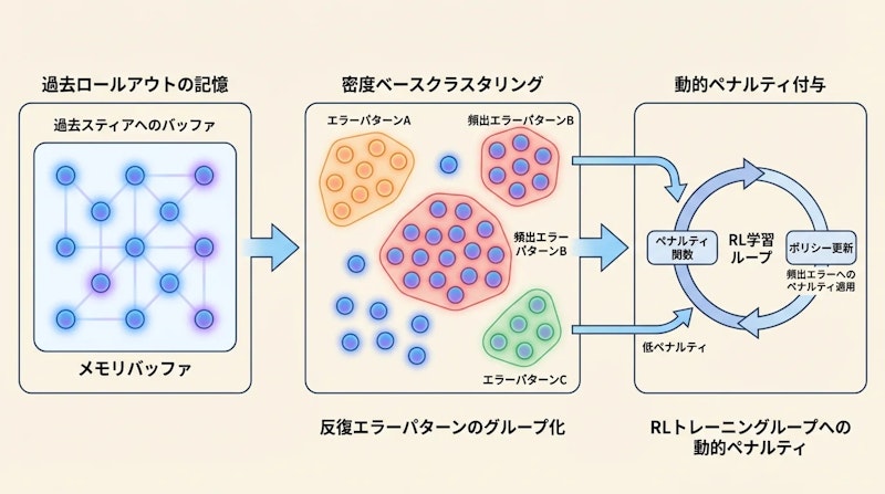 図1: MEDSフレームワークの3段階処理パイプライン