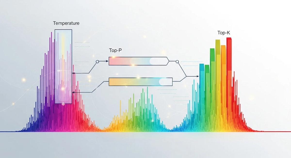 LLMのTemperature・Top-p・Top-kとは？サンプリングパラメータの違いを解説