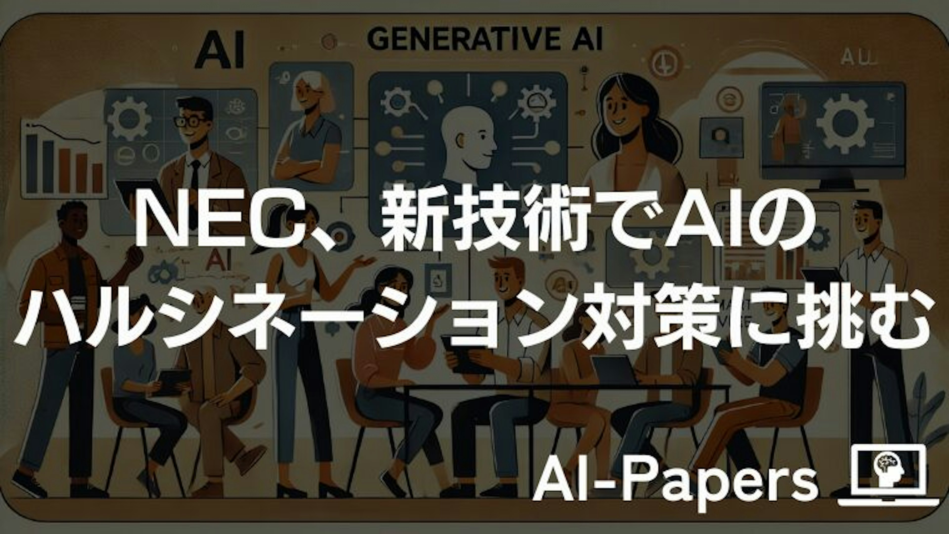 NEC、新技術でAIのハルシネーション対策に挑む
