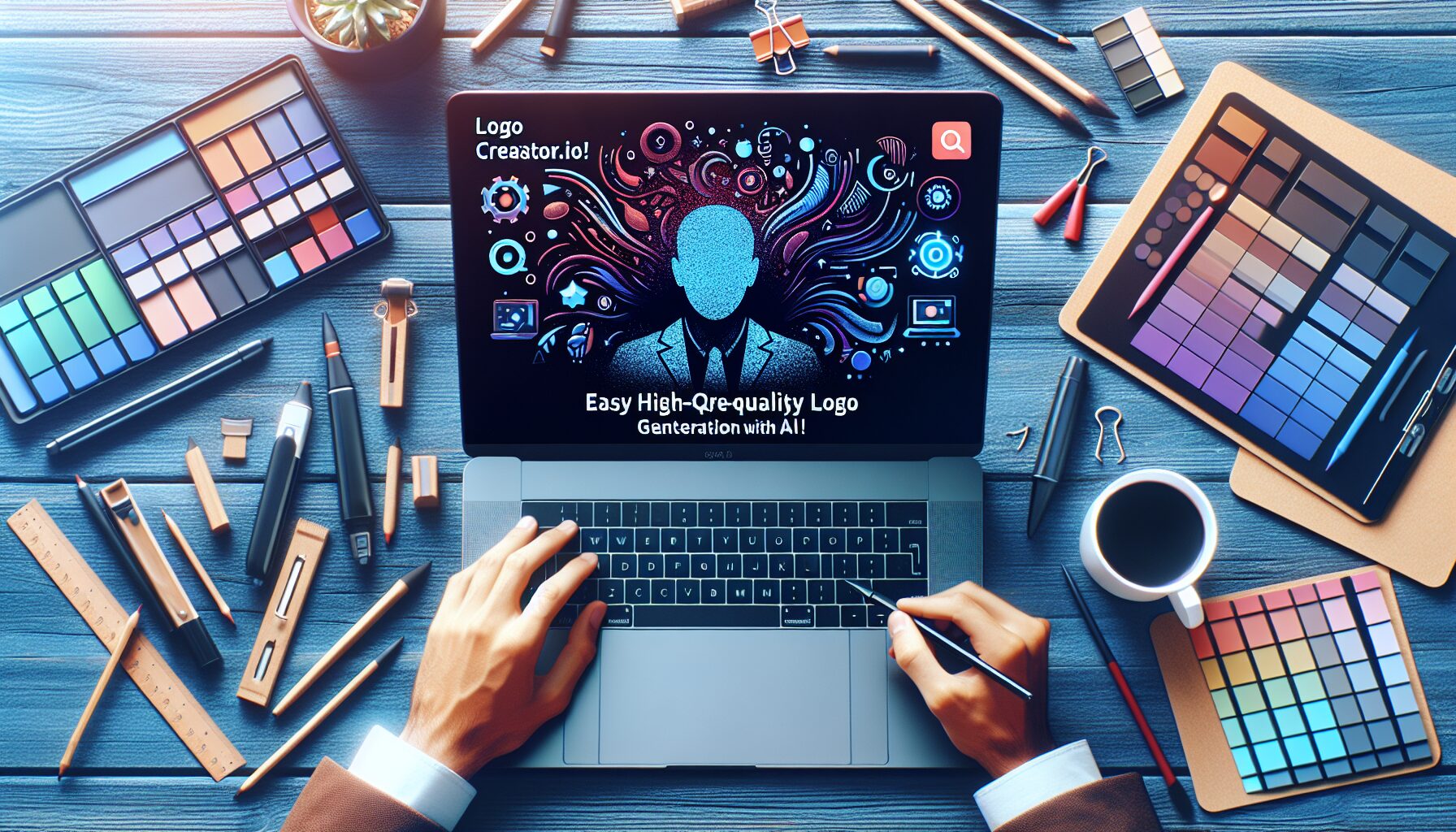 「Logo-creator.io」登場！AIで簡単高品質ロゴ生成