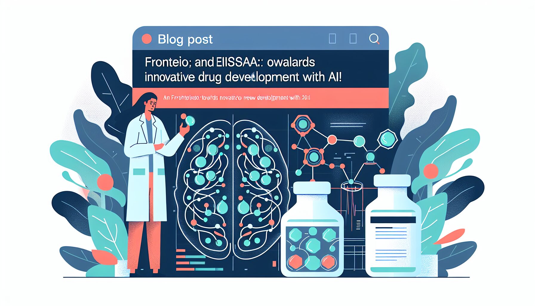 FRONTEOとエーザイ、AIで革新的新薬開発へ！