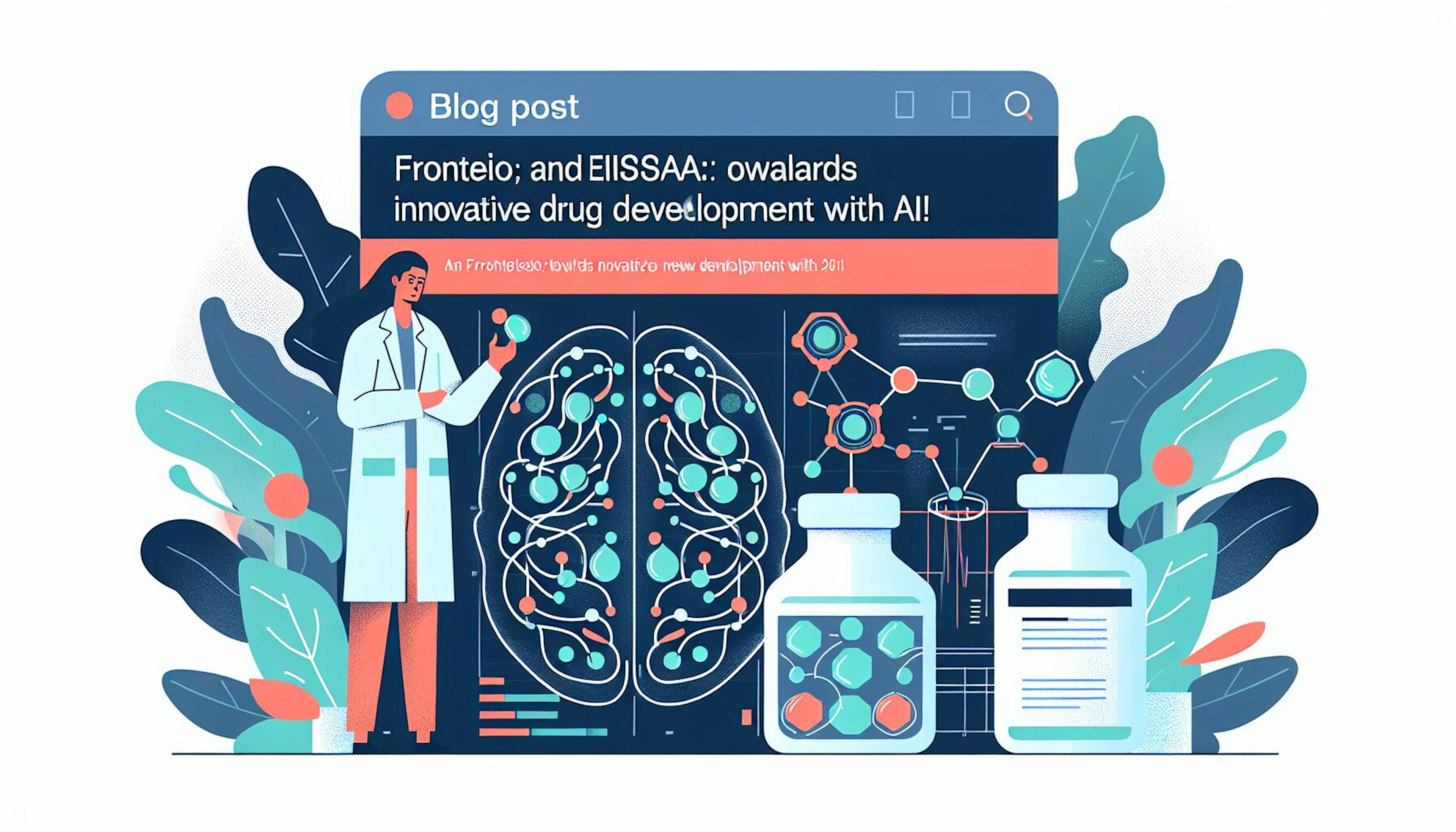 FRONTEOとエーザイ、AIで革新的新薬開発へ！