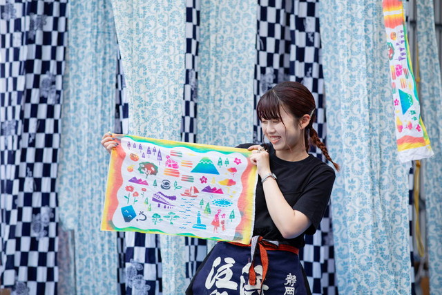 浜松の伝統工芸に触れる！「二橋染工場」で「浜松注染そめ」の