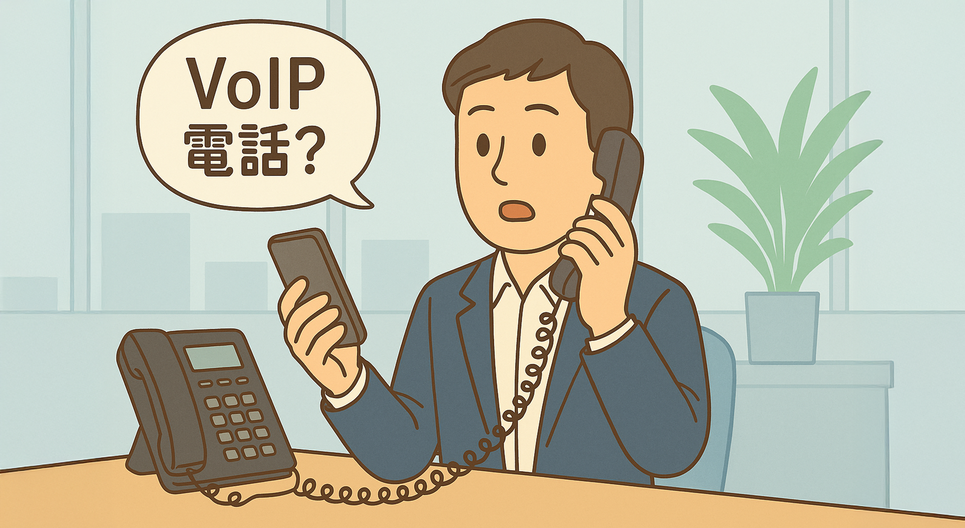 VoIP電話とは？固定電話との違いや導入時の注意点を解説