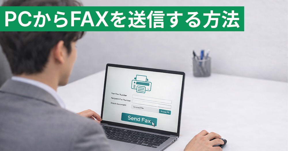 パソコンから無料でFAXを送信する方法を徹底解説！