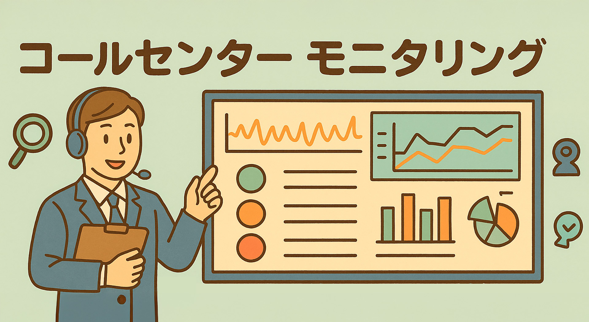 コールセンターのモニタリングとは？