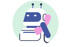 電話に出られない時だけ AIに出てもらえる