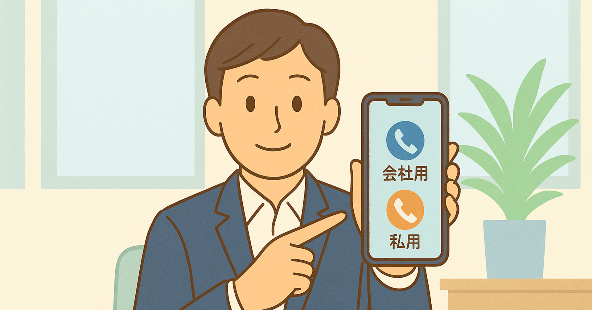 【法人向け】スマホでもう一つ電話番号を取得する方法！おすすめサービスも紹介