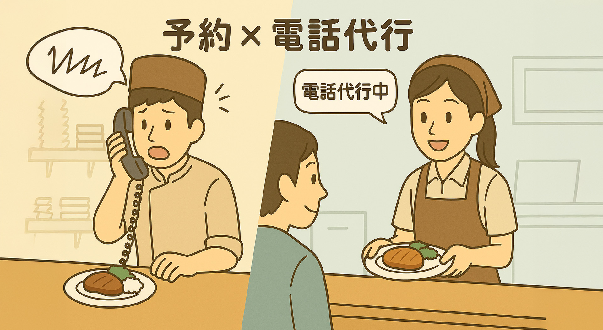 予約受付も依頼できる電話代行サービスの選び方