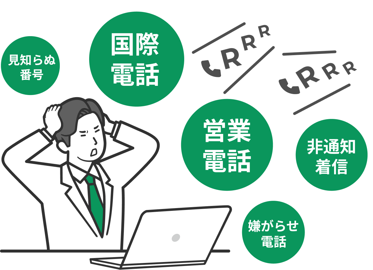 事業に迷惑電話がかかってくるのはなぜ？