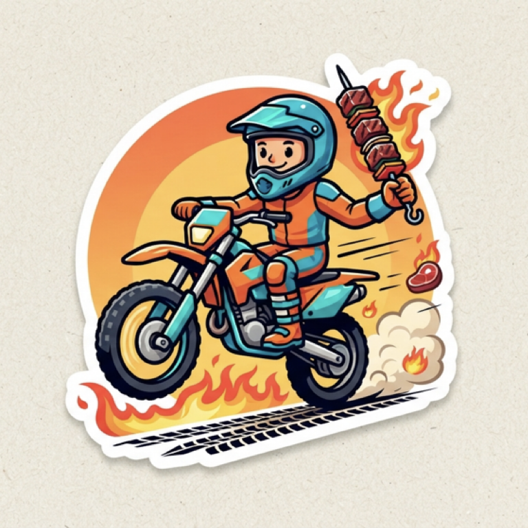 バイクと肉で冬を乗り越えよう！