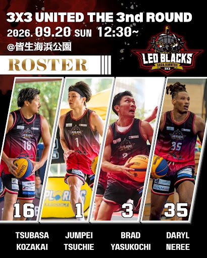 3x3UNITED 2026-27 SEASON WEST AREA THE “3rd” ROUND