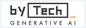 bytech 生成AIのサービスロゴ