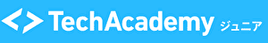 TechAcademyジュニア（テックアカデミー）のサービスロゴ