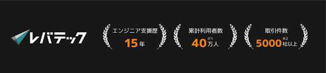 レバテックの実績