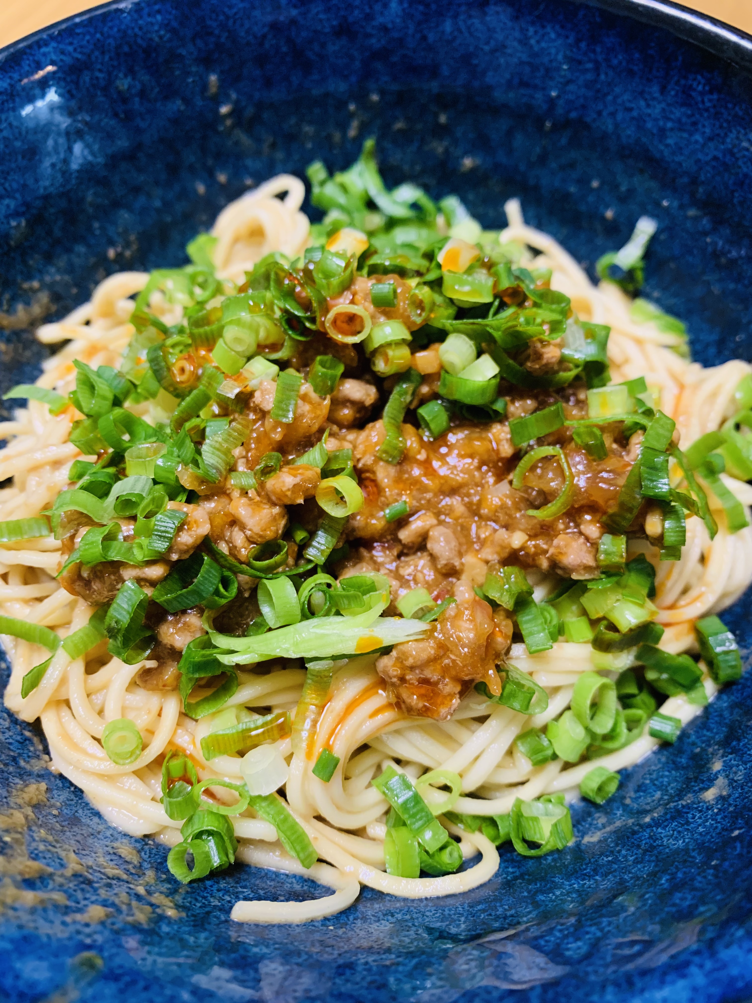 汁なし冷やし担々麺