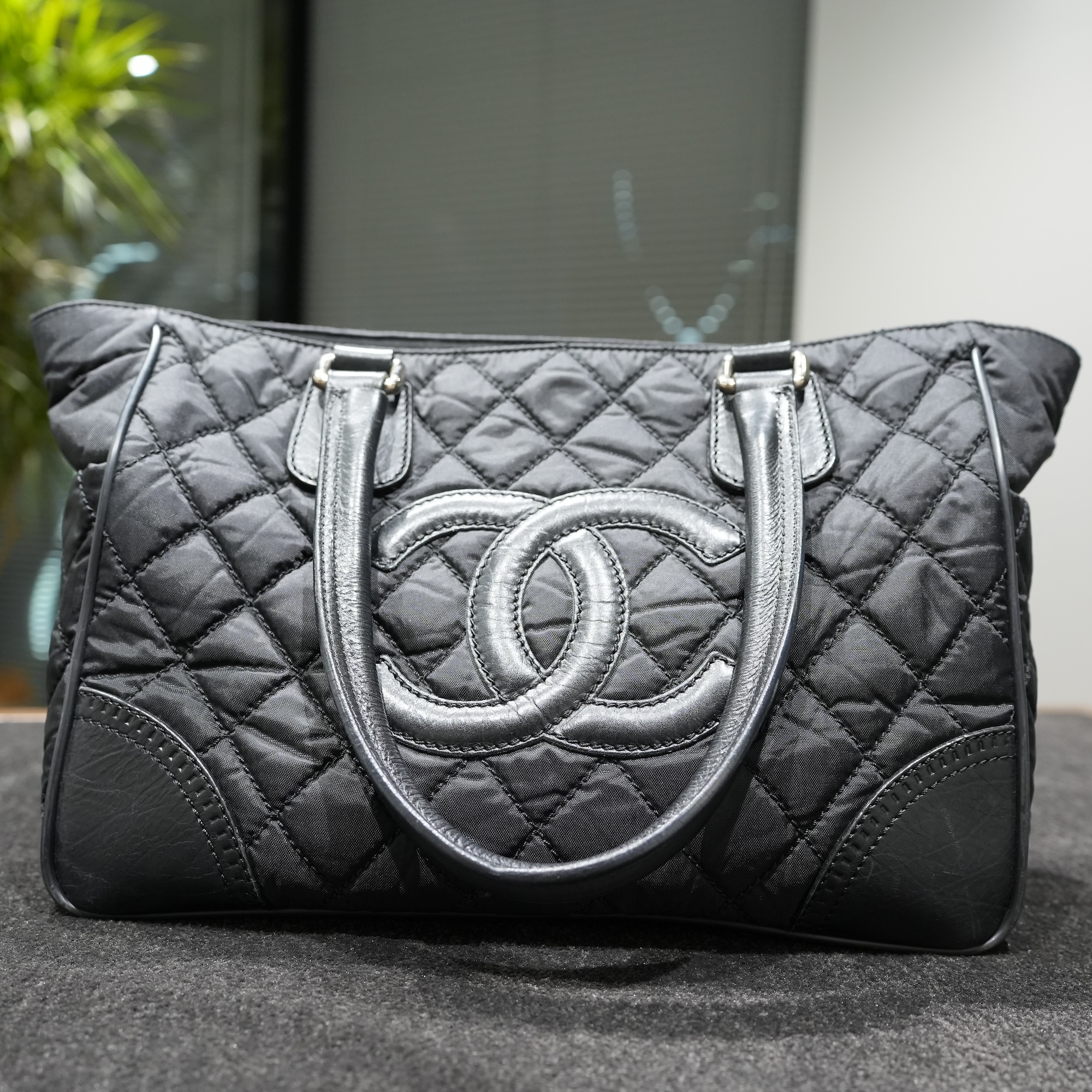 【美品】✦CHANEL✦ パリニューヨークライン ナイロンキルティング バッグ CHANEL - 【美品】✦CHANEL✦ パリニューヨークライン ナイロン