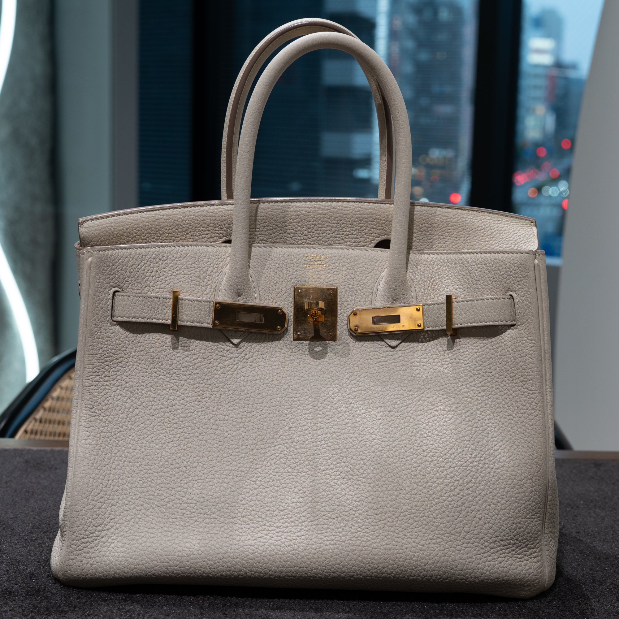 HERMES バーキン30（クレ/トゴ/ゴールド金具/C刻印）｜ブランドバンク 