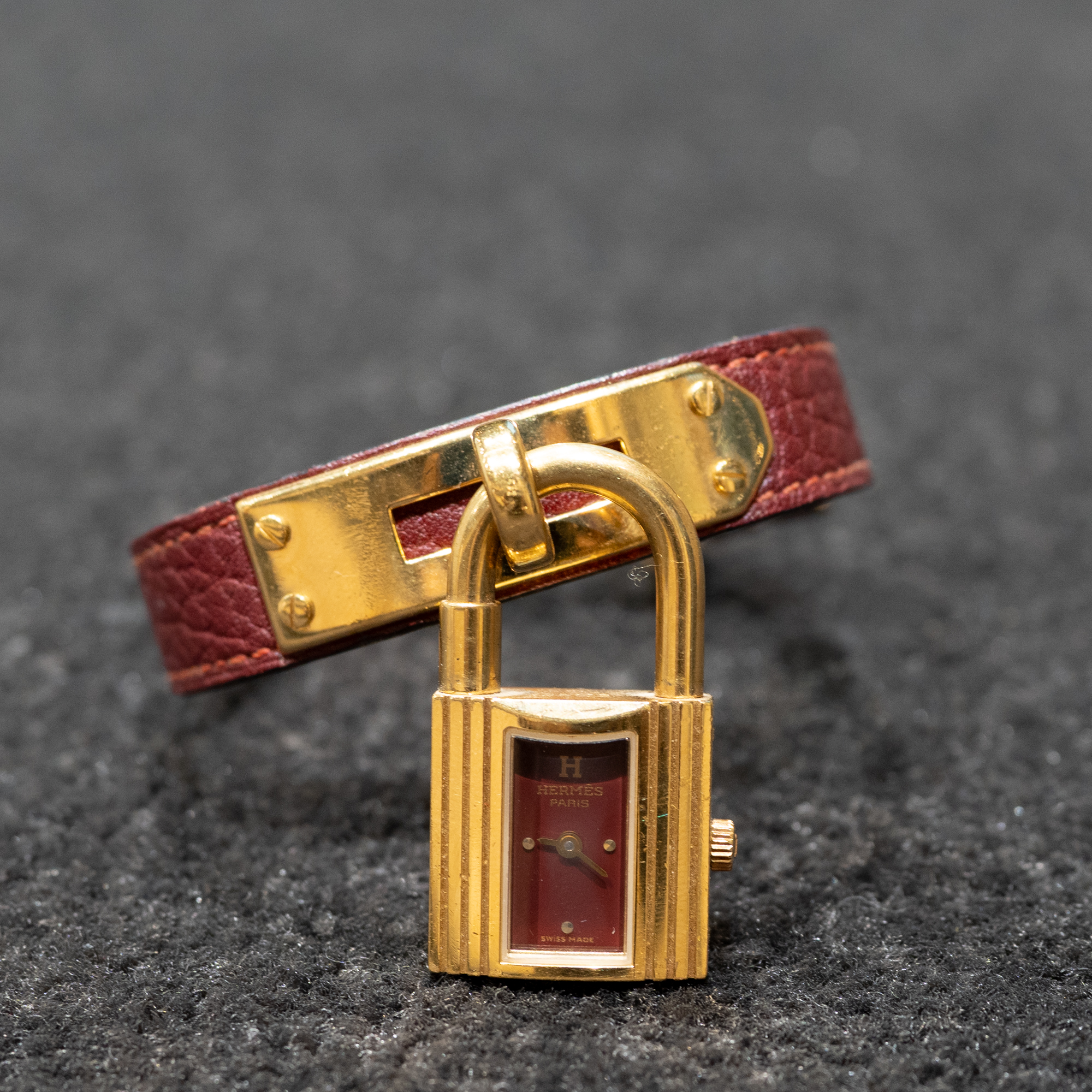 現状品　エルメス　ケリーウォッチ　ボルドー　HERMES 現状品 エルメス ケリーウォッチ ボルドー HERMES 現状品 エルメス