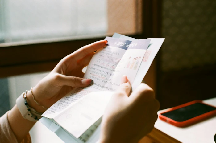 スマートフォンの利用料金の請求書