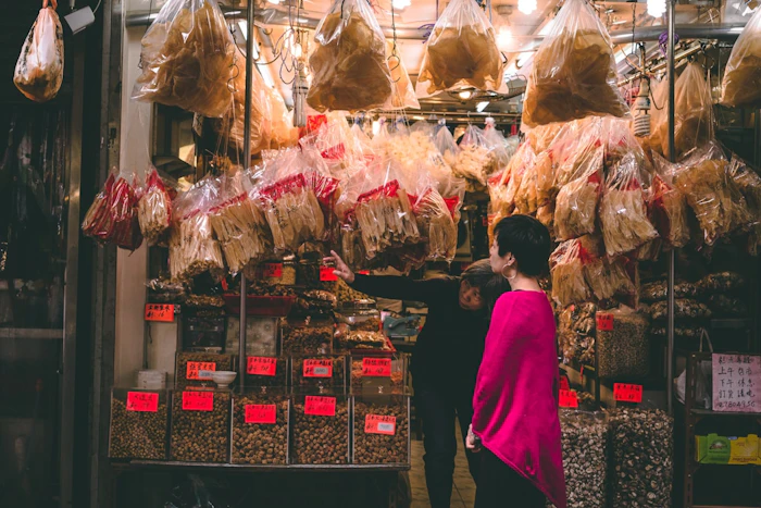 香港のストリートフードと点心