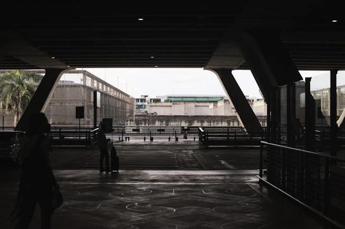 タイの空港ターミナル