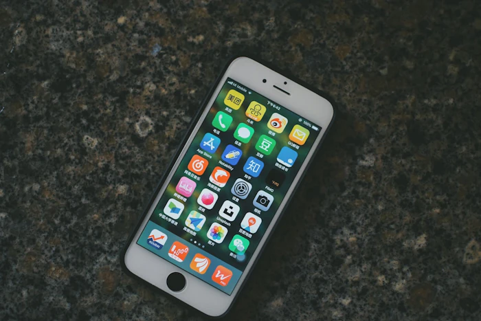 iPhoneでテザリングを設定する画面
