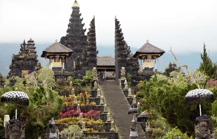 バリ島のヒンドゥー寺院