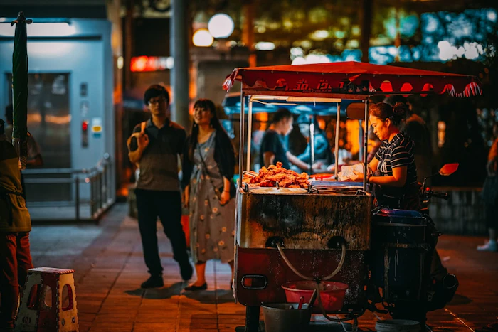タイの屋台料理
