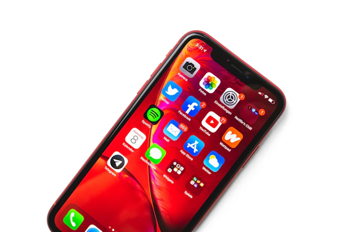 iPhoneの設定画面イメージ