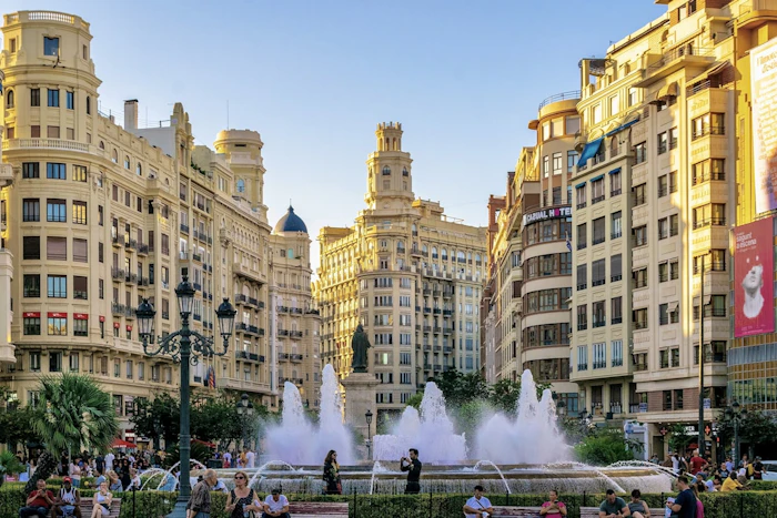 バレンシアの街並み