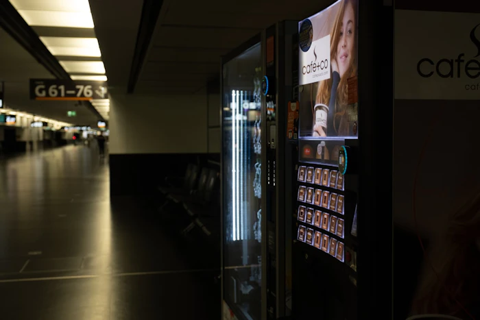 仙台空港ビジネスラウンジのドリンクサービス