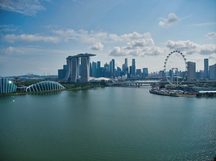 シンガポールの都市景観