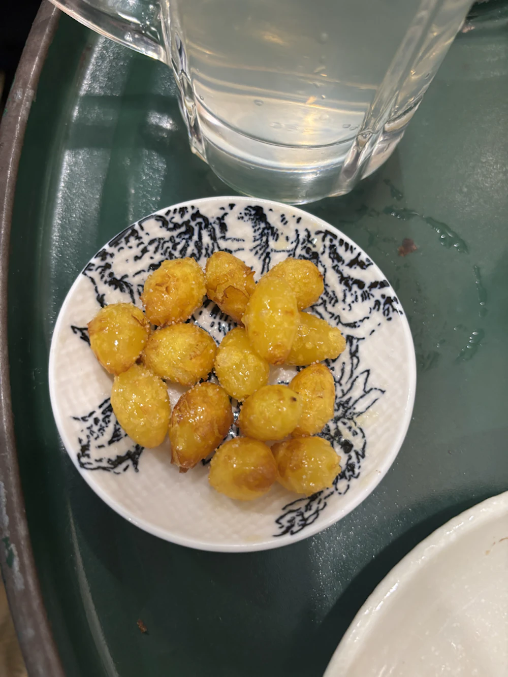 ぎんなんの素揚げ