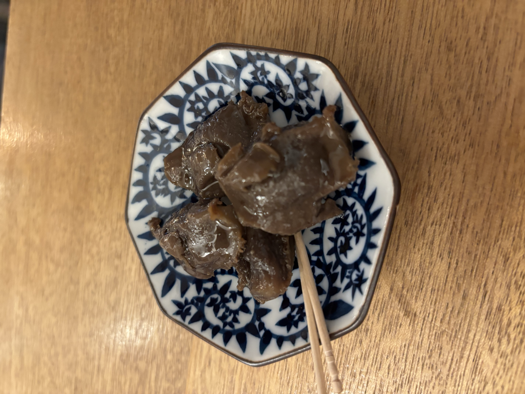 砂ずりのコンフィ