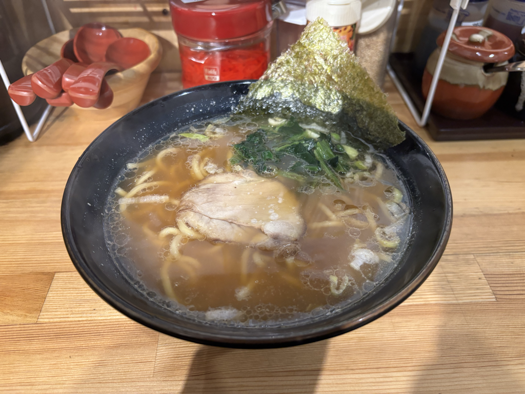 家系ラーメン(醤油)