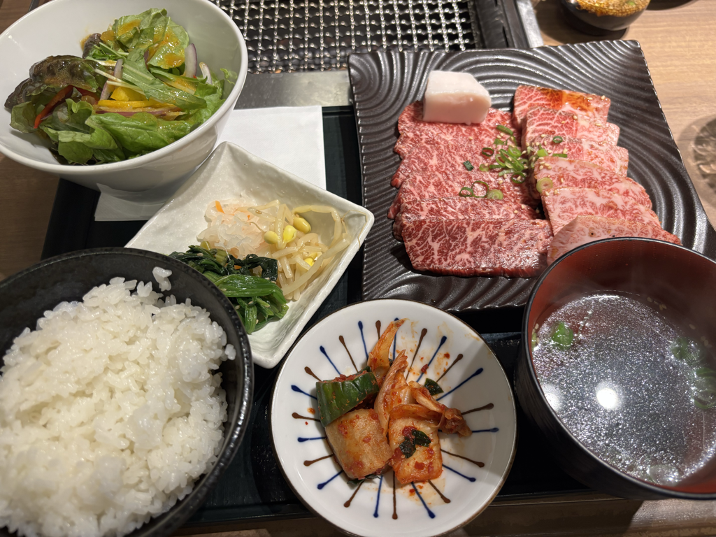 和牛上焼肉ランチ -120g-