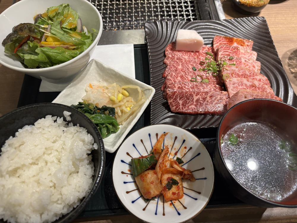 和牛上焼肉ランチ -120g-