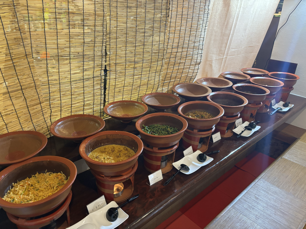 カレーが並んだ写真