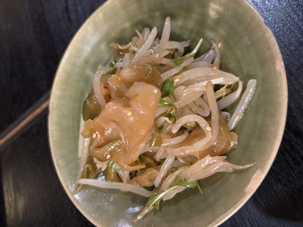 もやしザーサイ和え