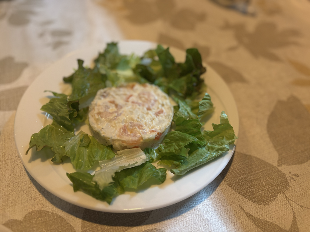 エビとツナのポテトサラダ