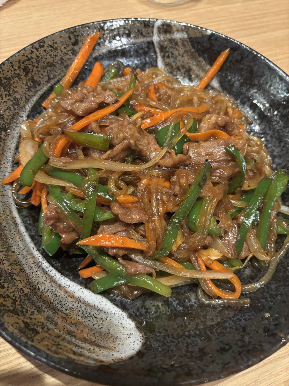 ラム肉と春雨炒め