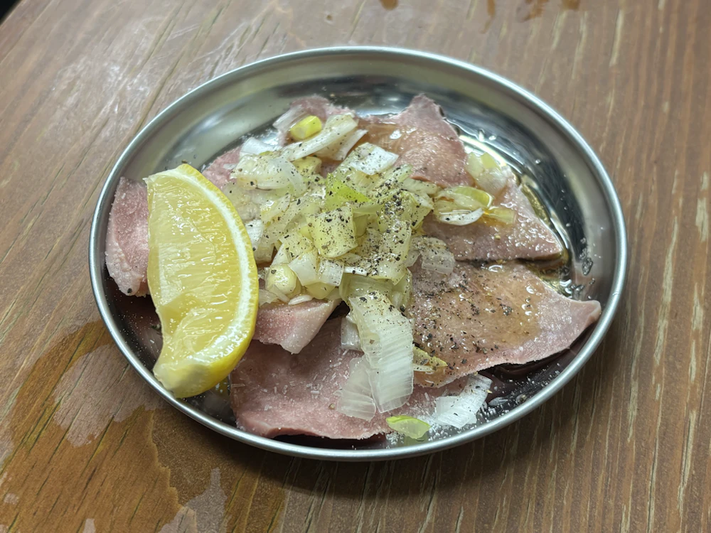 タン刺し