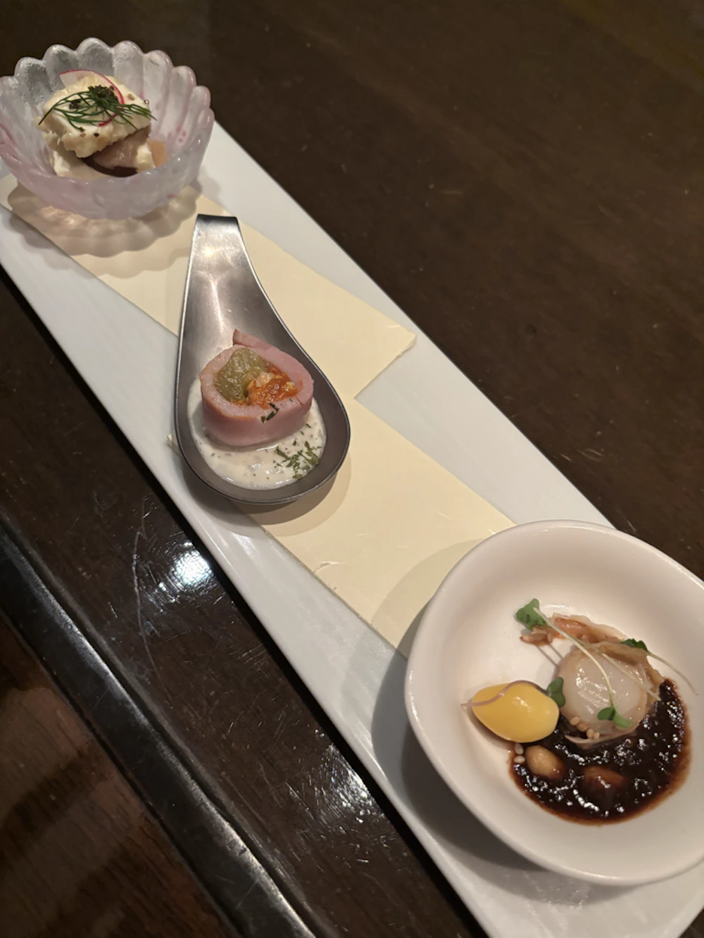 同ホテルの和・洋・中の小皿